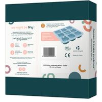 We Might Be Tiny Freeze & Bake Poddies® Silicone Mould with Lid - Blue Dusk